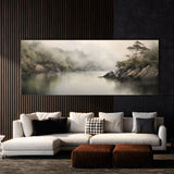 Lake Misty Landscape 11 Wall Art