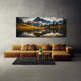 Mountain Landscape Reflection 32 Wall Art