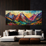 Mountain Vibrant Landscape 48 Wall Art