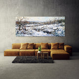 Nature Impasto Winter 30 Wall Art