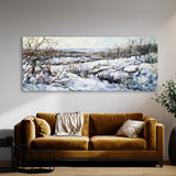 Nature Impasto Winter 30 Wall Art