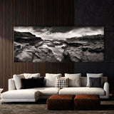 Ocean Black White 177 Wall Art