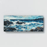 Ocean Impasto Stormy 181 Wall Art