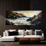 Ocean Rocky Coastline Bold Drama 210 Wall Art