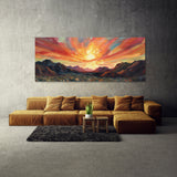 Sunrise Earthy Bold 217 Wall Art