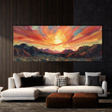 Sunrise Earthy Bold 217 Wall Art