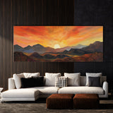 Sunrise Earthy Bold 218 Wall Art