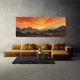 Sunrise Earthy Bold 218 Wall Art