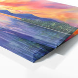 Sunrise Vibrant Watercolor 207 Wall Art