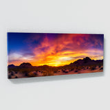 Sunset Vivid Landscape Photo 189 Wall Art