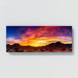 Sunset Vivid Landscape Photo 189 Wall Art