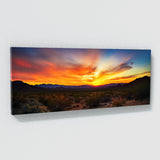 Sunset Vivid Landscape Photo 190 Wall Art