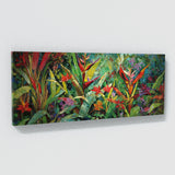 Tropical Impasto Garden 58 Wall Art