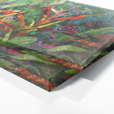 Tropical Impasto Garden 58 Wall Art