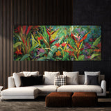 Tropical Impasto Garden 58 Wall Art