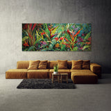 Tropical Impasto Garden 58 Wall Art