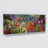 Tropical Impasto Garden 60 Wall Art