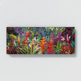 Tropical Impasto Garden 60 Wall Art