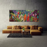 Tropical Impasto Garden 60 Wall Art