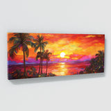 Tropical Impasto Textured 56 Wall Art