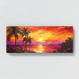 Tropical Impasto Textured 56 Wall Art