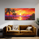 Tropical Impasto Textured 56 Wall Art