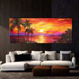 Tropical Impasto Textured 56 Wall Art