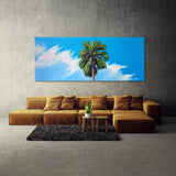 Tropical Palm Blue 28 Wall Art