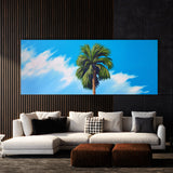 Tropical Palm Blue 28 Wall Art