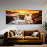 Waterfall Beautiful Photo 101 Wall Art