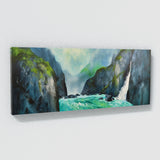 Waterfall Impasto Mystical 105 Wall Art