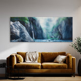 Waterfall Of Mist 36 Wall Art