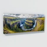 Waterfall Panoramic View 50 Wall Art