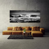 Wave Black White 61 Wall Art