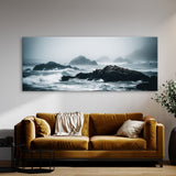 Wave Mysterious Foggy 68 Wall Art