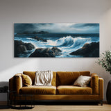 Wave Stormy Sea 92 Wall Art