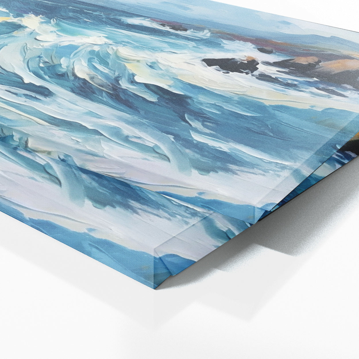 Wave Sunny Colors 13 Wall Art