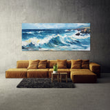 Wave Sunny Colors 13 Wall Art