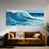 Wave Sunny Crisp Clear 37 Wall Art