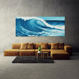 Wave Sunny Crisp Clear 37 Wall Art