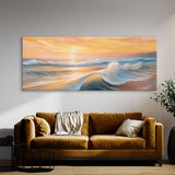 Wave Warm 85 Wall Art