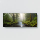 Wilderness Mist River Morning 78 Wall Art