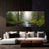 Wilderness Mist River Morning 78 Wall Art