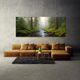 Wilderness Mist River Morning 78 Wall Art