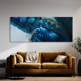 Marble Modern Luxury Blue 32 Wall Art