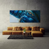 Marble Modern Luxury Blue 32 Wall Art