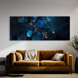 Marble Modern Luxury Blue 42 Wall Art