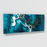 Marble Modern Luxury Blue 43 Wall Art