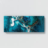 Marble Modern Luxury Blue 43 Wall Art