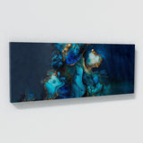 Marble Modern Luxury Blue 44 Wall Art